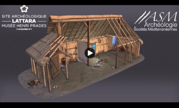 Maison étrusque 3D